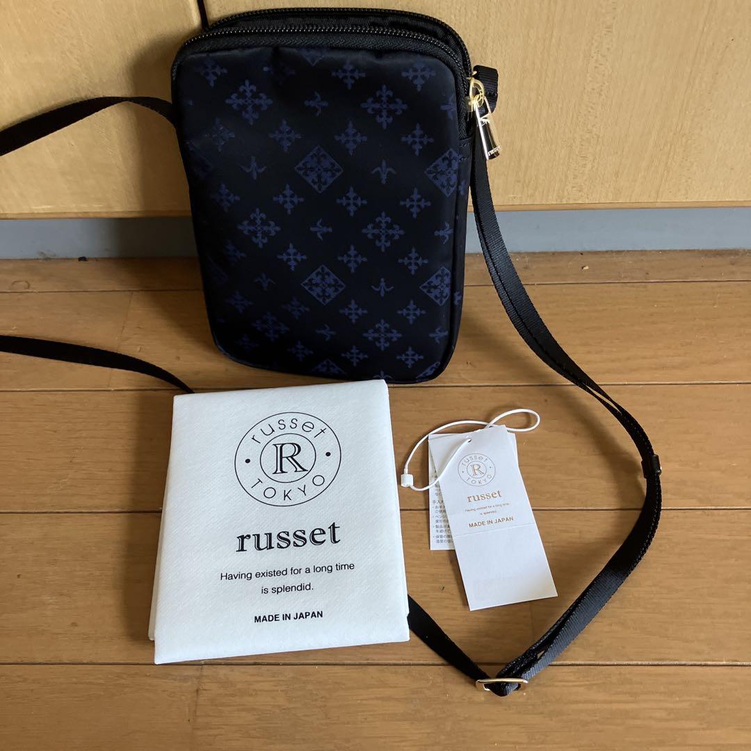 russet ラシットスマホショルダーバッグ　モノグラム　新品未使用品
