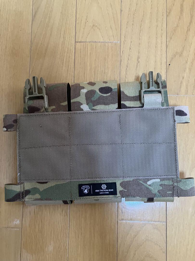 volk プレートキャリア　プレート　マガジンポーチ　マルチカム