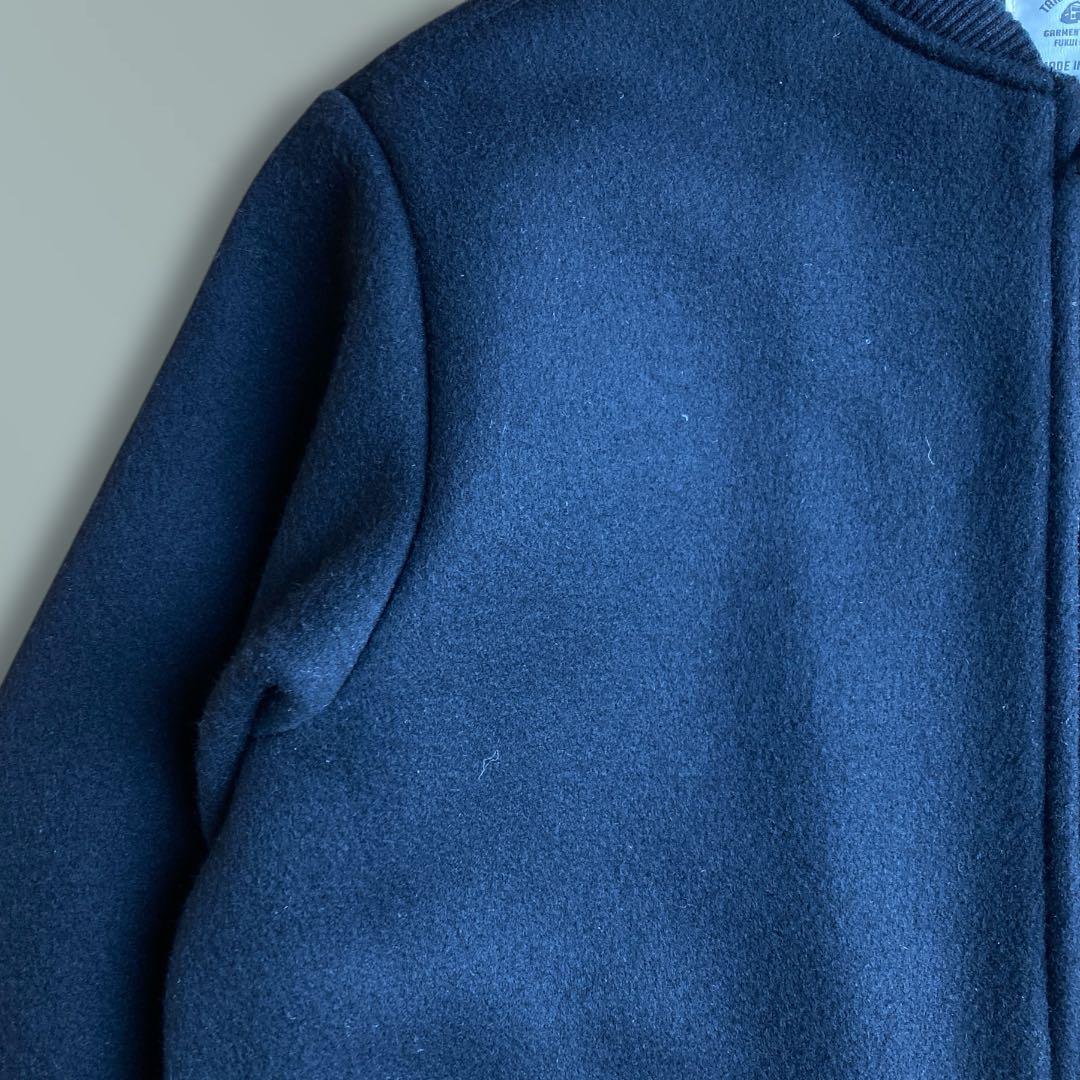 Jackman ジャックマン Varsity Jacket ブラック M