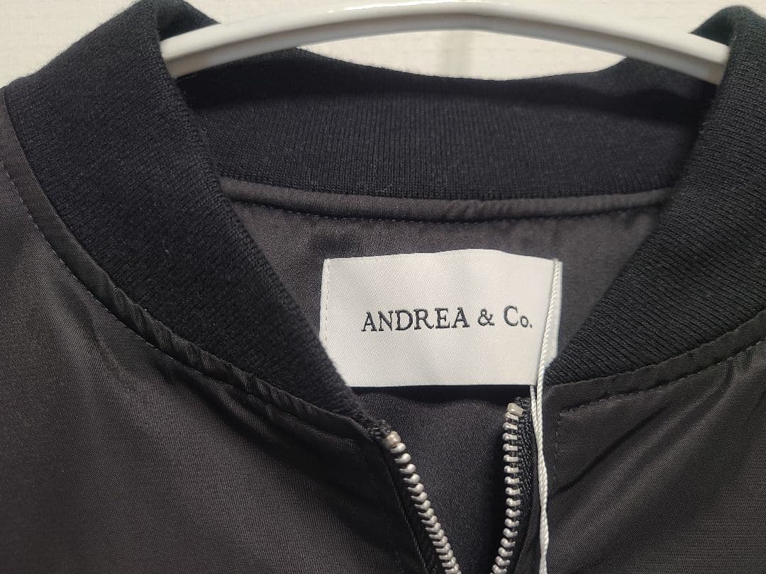 【完売品 未使用 新品 タグ付き】ANDREA & Co. MA-1ジレ