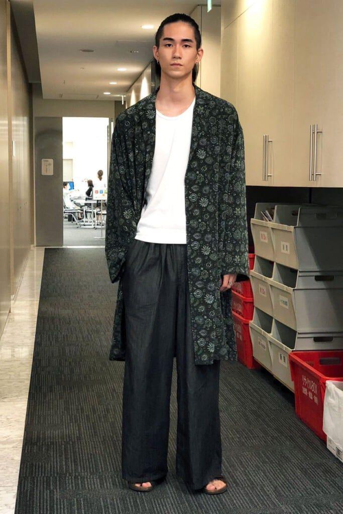 本物品質の LAD MUSICIAN ペイズリー柄 開襟シャツ シャツ