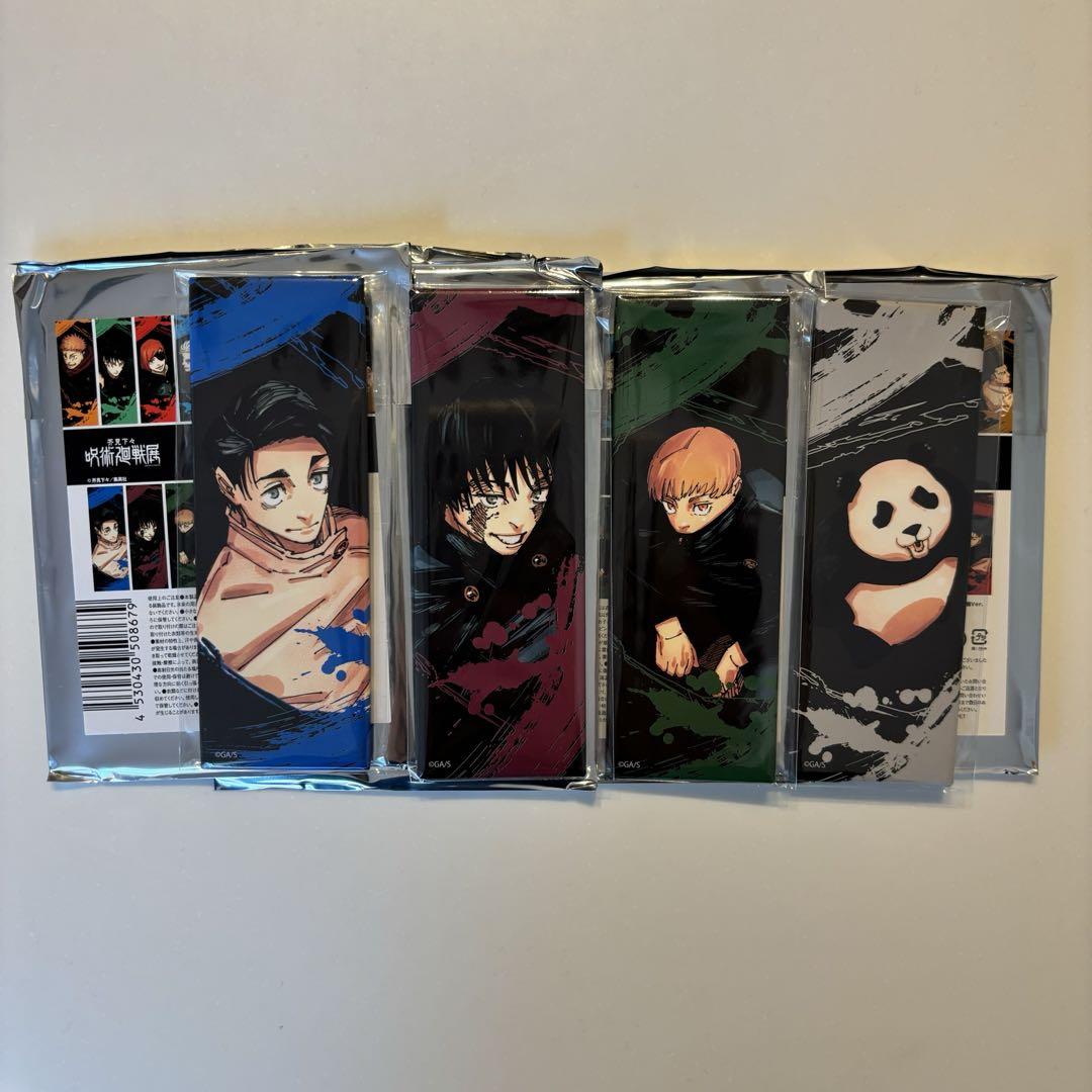 呪術廻戦展 絵札缶バッジ 乙骨憂太 禪院真希 狗巻棘 パンダ