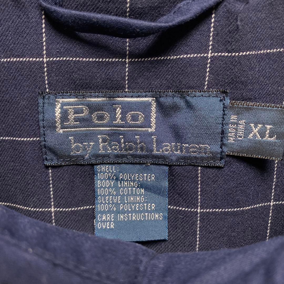 270【希少なXL】ポロバイラルフローレン 刺繍ワンポイント
