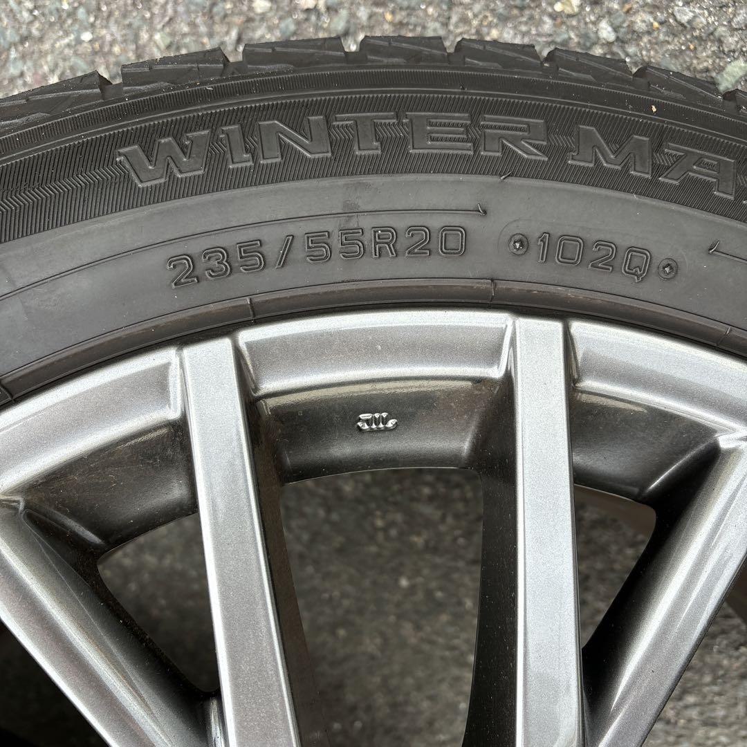 レクサスRXスタッドレスタイヤセット ➕ ホイル1本 画像7