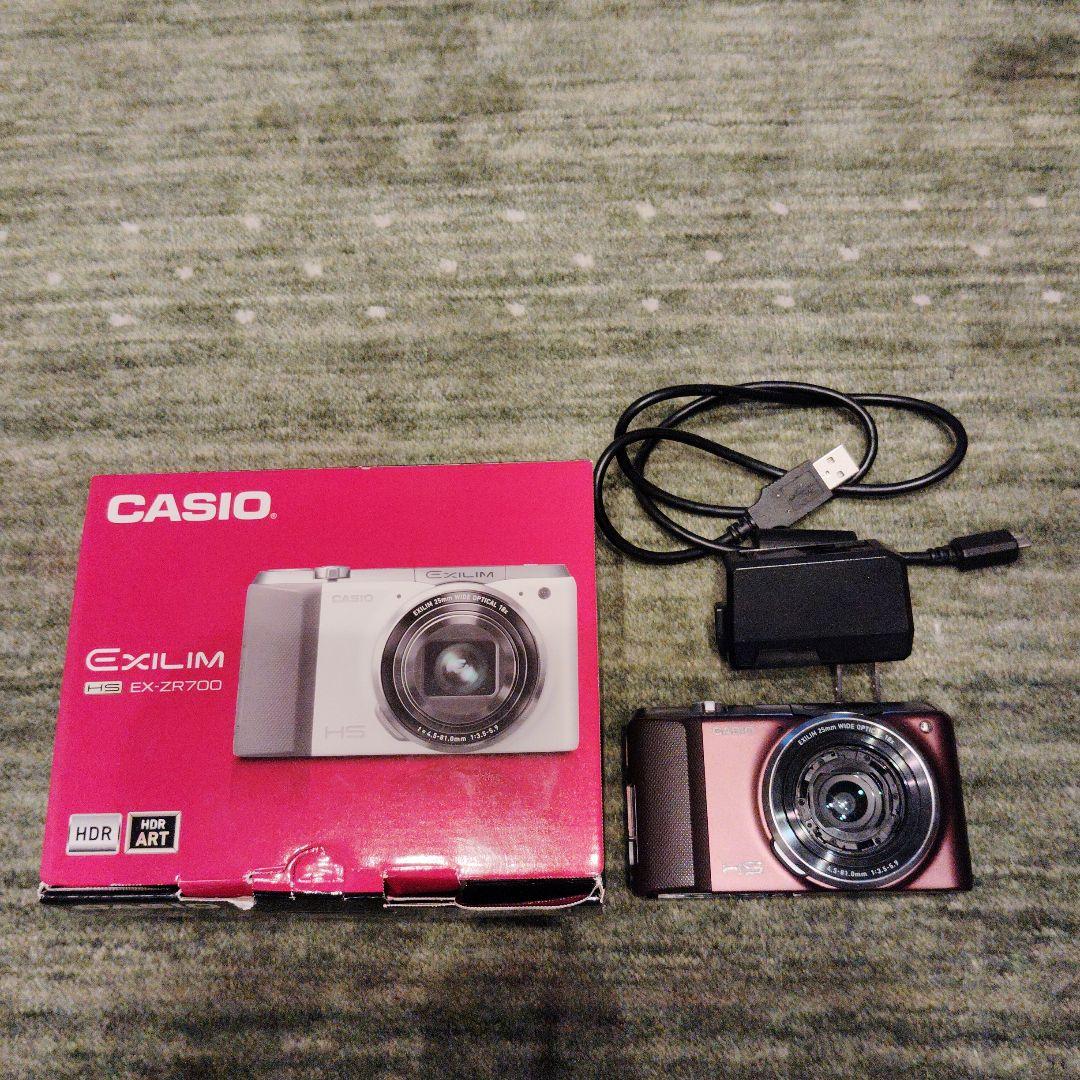 CASIO EX-ZR700 デジカメ ジャンク ジャンク】CASIO EXILIM EX-ZR700