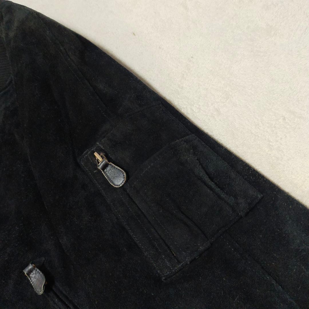 80S 90S　カウスエード　MA-1　レザージャケット　ボンバージャケット