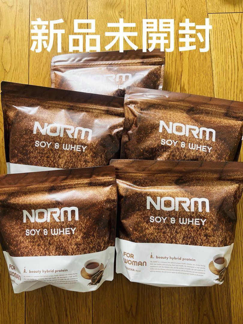 NORM ソイ＆ホエイ プロテイン 5袋セットホエイプロテイン