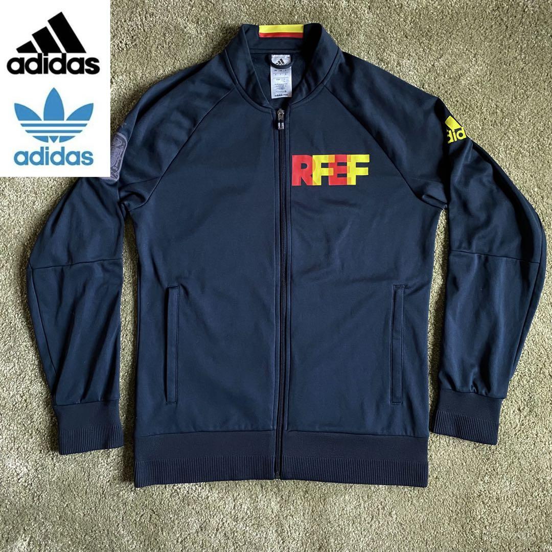 アディダス トラックジャケット スペイン代表 メンズL ジャージ adidas