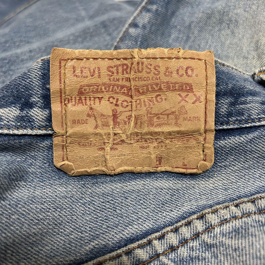 激レア 70s リーバイス 501 66後期 赤耳 USA製 ヴィンテージ 38