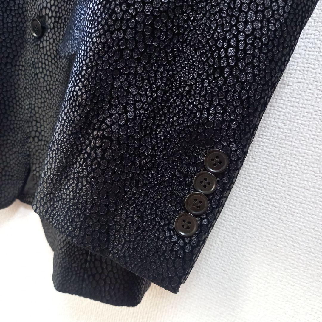 キャサリンハムネットロンドン パイソン 日本製 テーラードジャケット