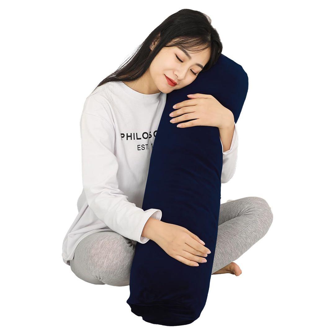 ⭐️ロングピロー 抱き枕 20Rx80cm ティファニーブルー クッション ⭐️ロングピロー 抱き枕 20Rx80cm ティファニーブルー クッション