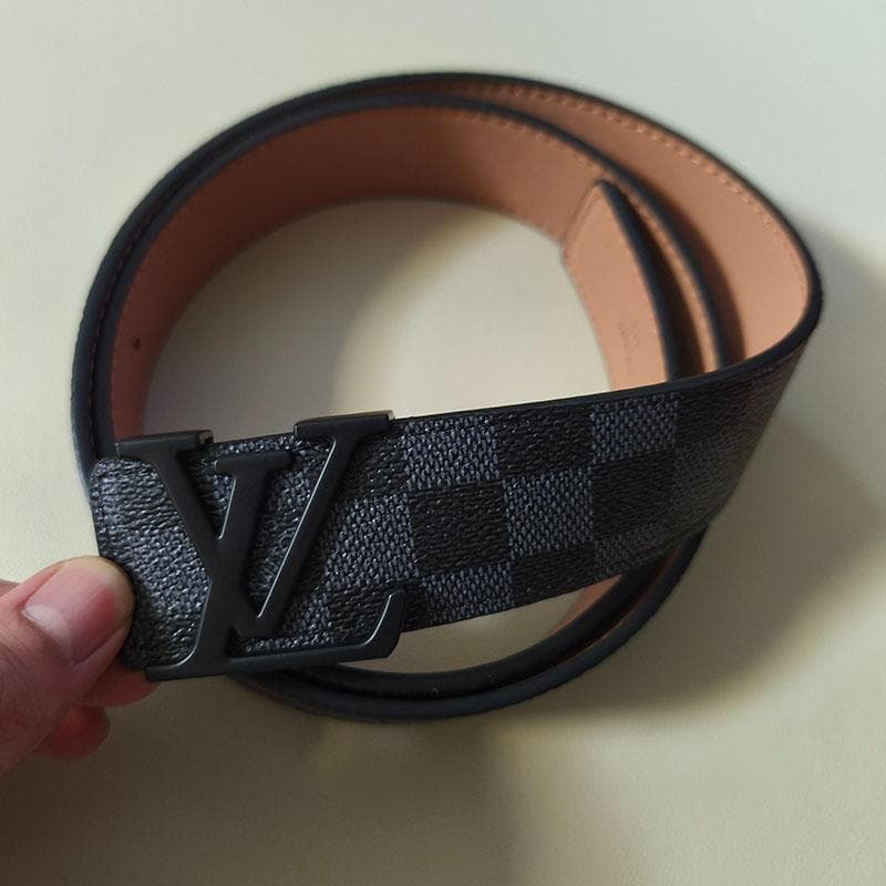 Louis Vuitton ダミエ ブラック ベルト