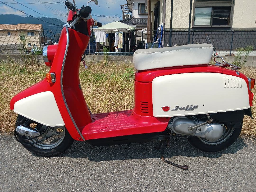 バッ○リー新品.ジュリオ50.ホンダ50周年記念モデル.ピカピカ.始動動画