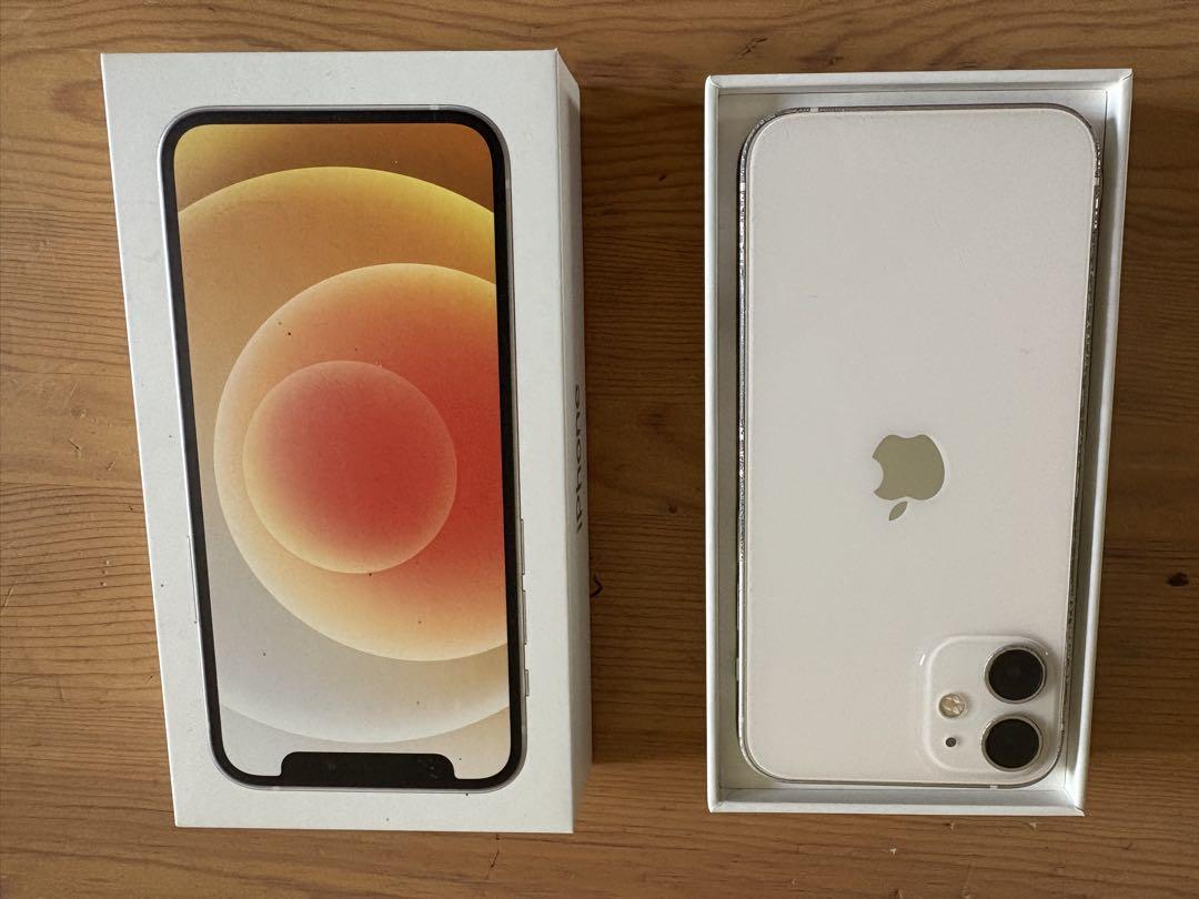 Apple iPhone 12 mini ホワイト 本体 箱付き