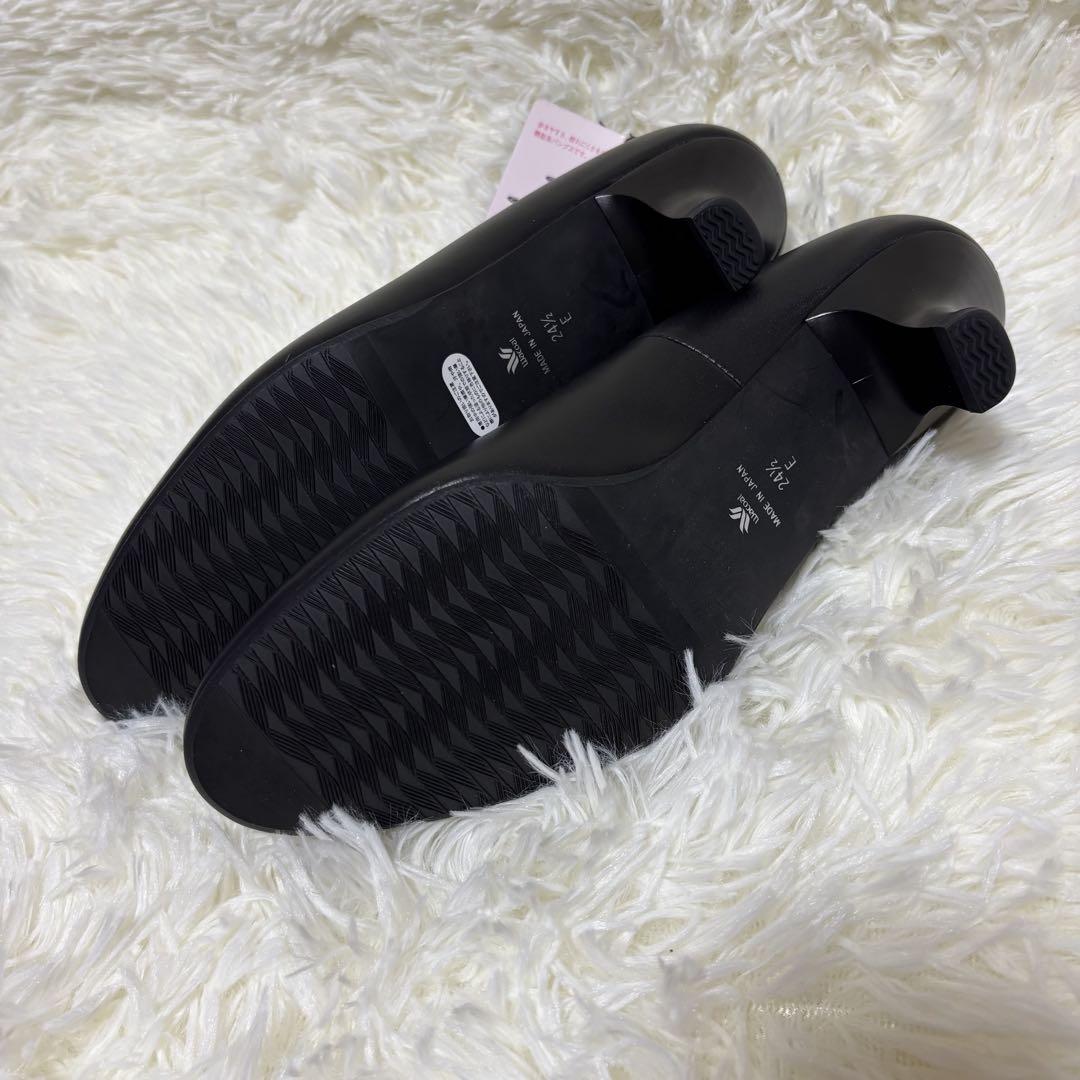 【新品】ワコール　サクセスウォーク、パンプス、24.5センチ、E、ブラック②