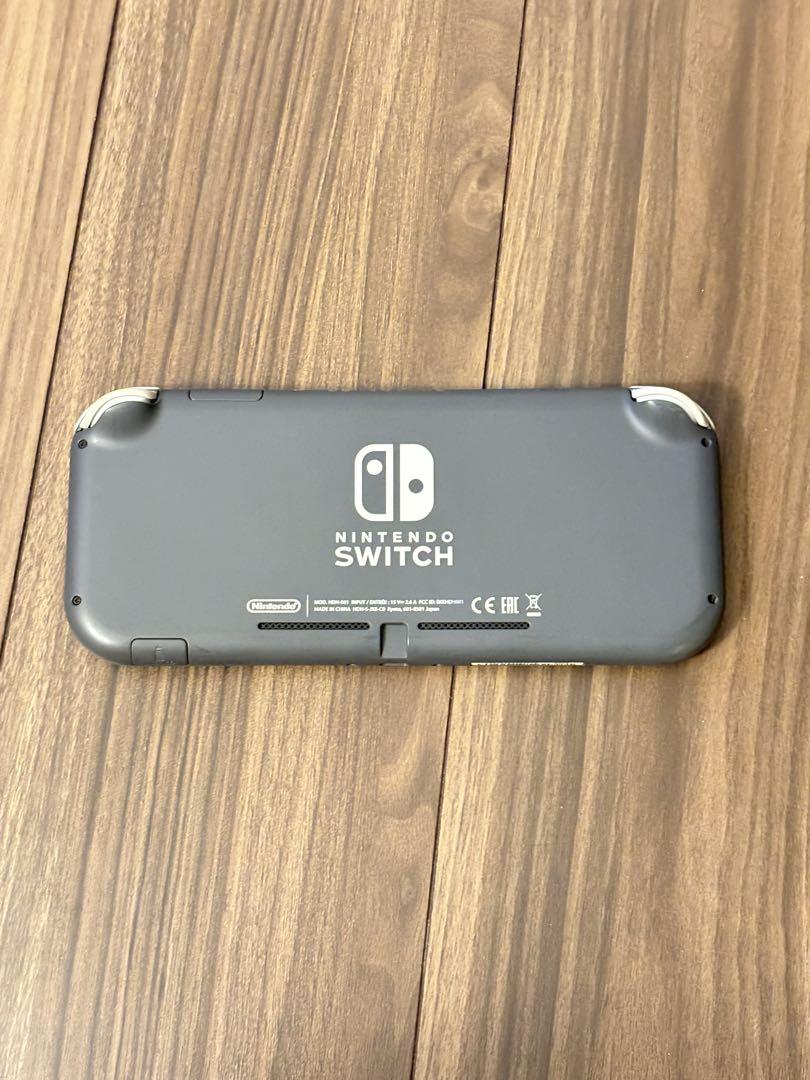Nintendo Switch Lite グレー 本体 ジャンク品 箱付き - メルカリ