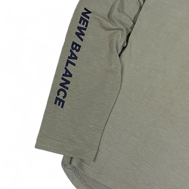 ニューバランス ゴルフ ハイネック 長袖 Tシャツ ロゴ 6
