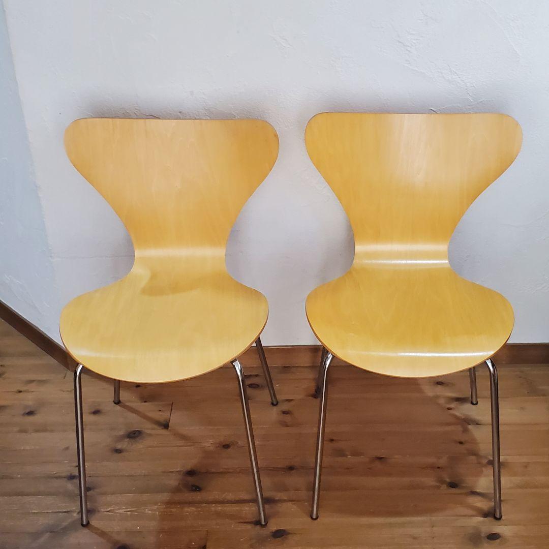 セブンチェア フリッツ・ハンセン リプロダクト品 4脚セット