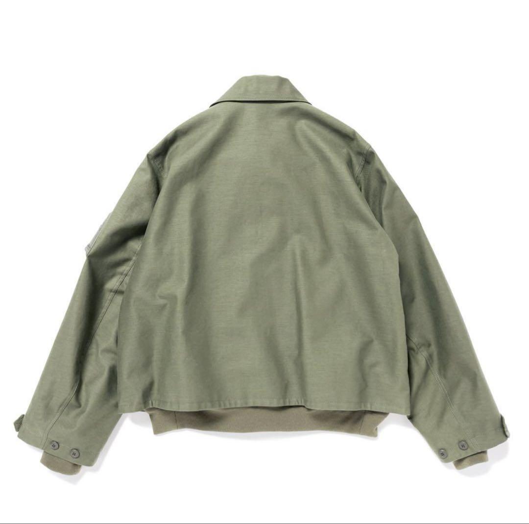 sacai/WTAPS Cotton Back Satin Jacket 新品L