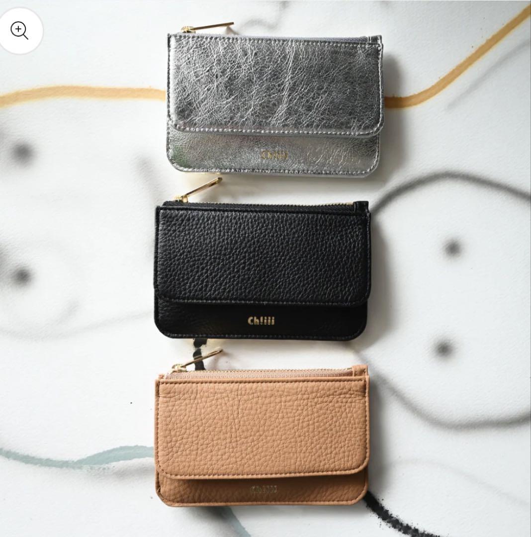 Ch!iii シルバー コインケース ch!iii Flap Coin Card Case シルバー - メルカリ