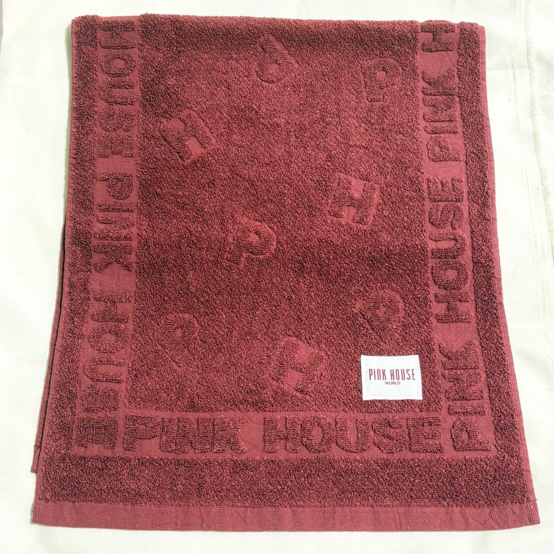 PINK HOUSE フェイスタオル4枚セット Amazon.co.jp: 小原 タオルギフトセット ピンク フェイスタオル