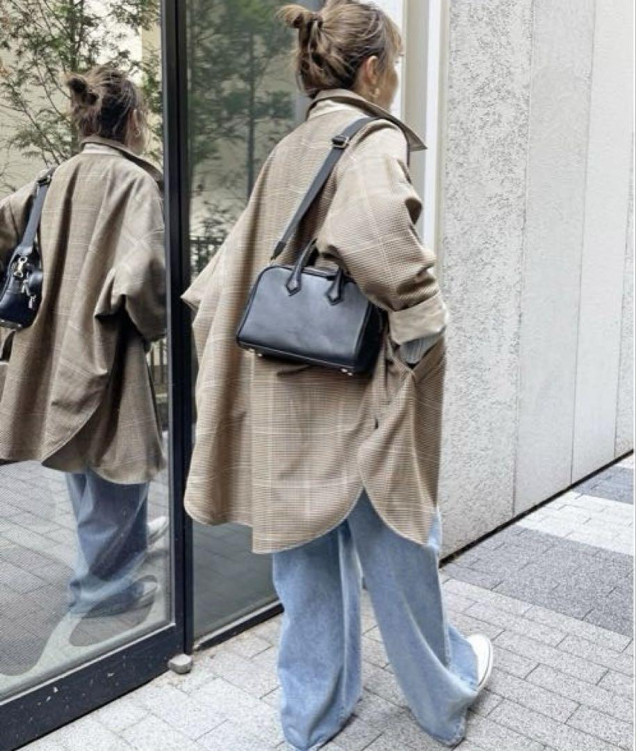 Spick&span リバーシブルポンチョトレンチコート