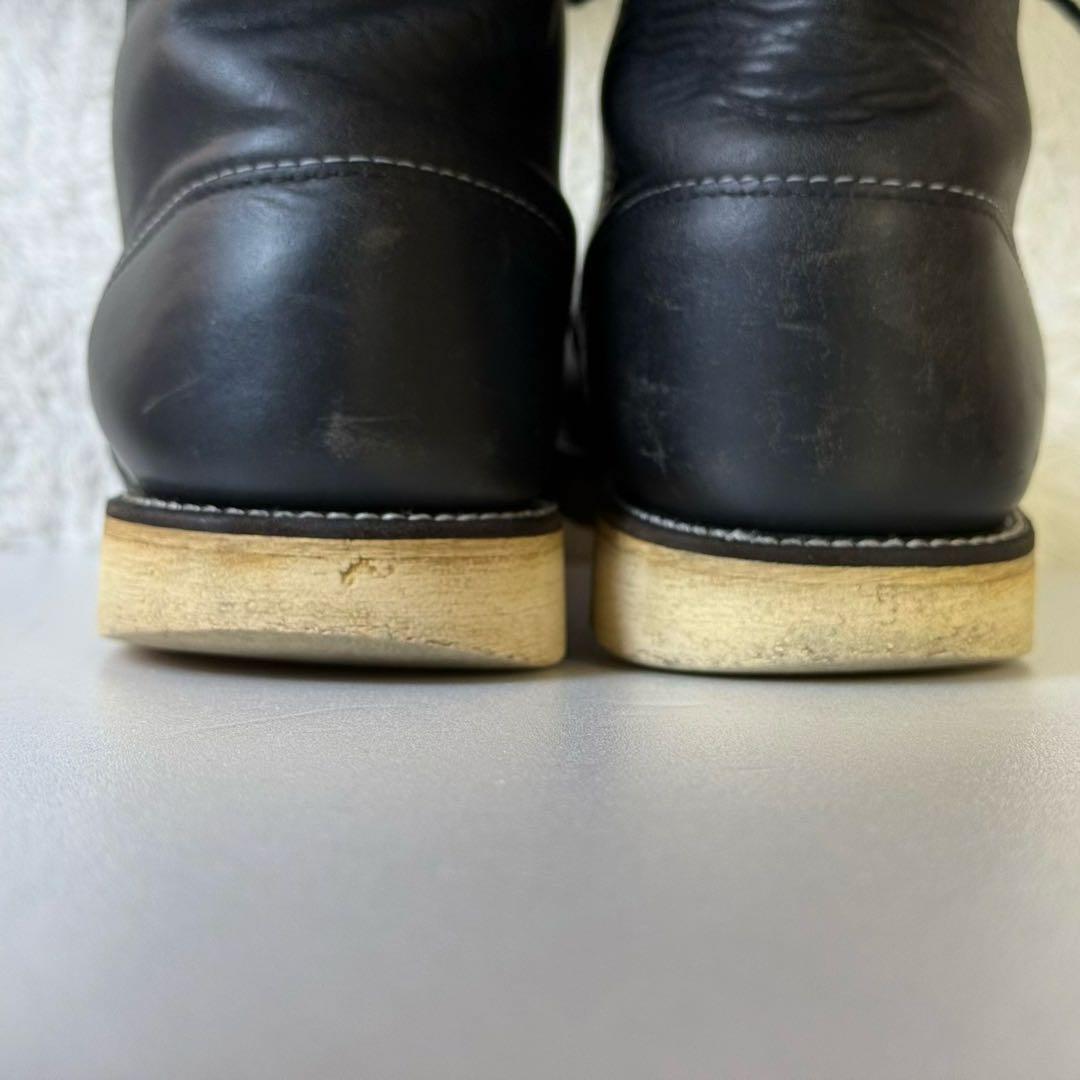 90s RED WING 8165 四角犬タグ 9D アイリッシュセッター 黒