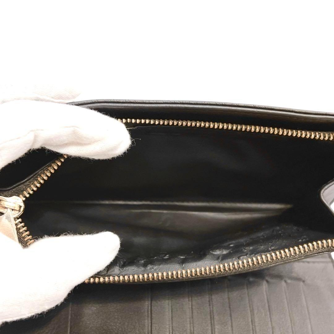 ルイヴィトン マヒナ ポルトフォイユ アメリア 長財布 ブラック M95549