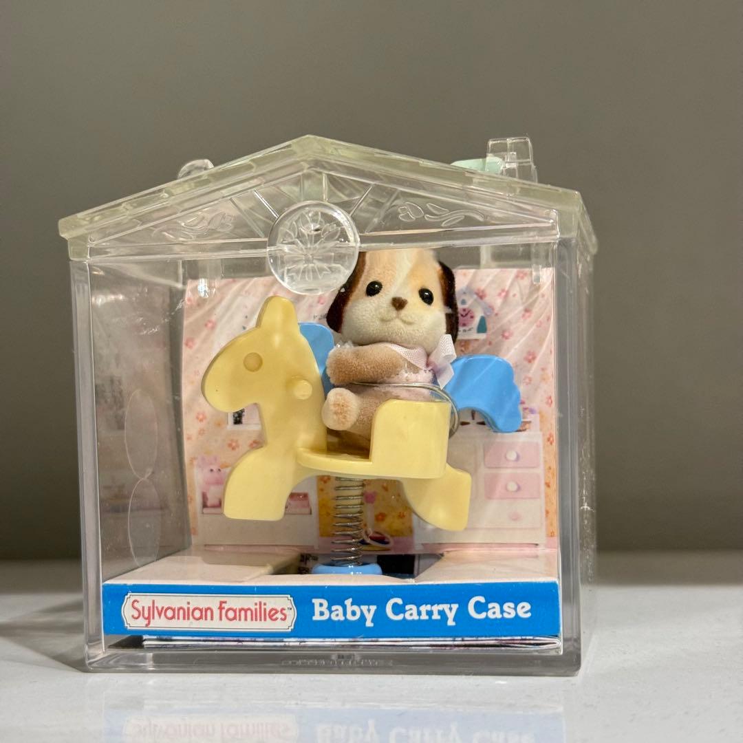シルバニアファミリー シフォンイヌ 海外製 ベビーキャリーケースSylvanian Families