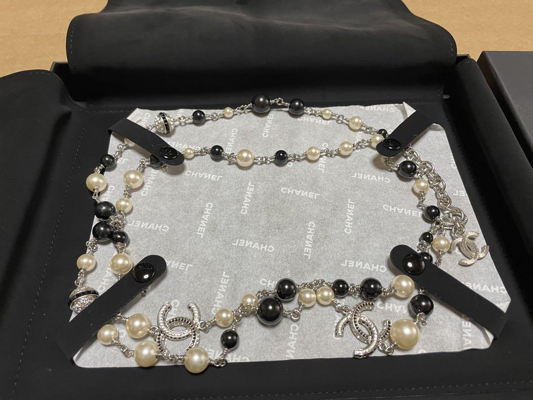 未使用品　CHANEL ネックレス パール　ロングネックレス