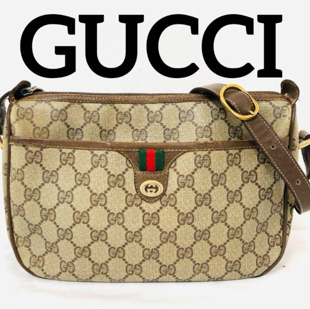 期間限定価格！　良品　GUCCI オールド　グッチ ★ 正規品　ショルダーバッグ
