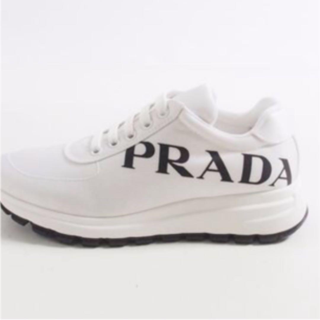 2021春の新作 週末お値下げ‼︎PRADA⭐︎ロゴスニーカー36.5⭐︎新品未 2021春の新作 週末お値下げ‼︎PRADA⭐︎ロゴスニーカー36.5⭐︎新品未