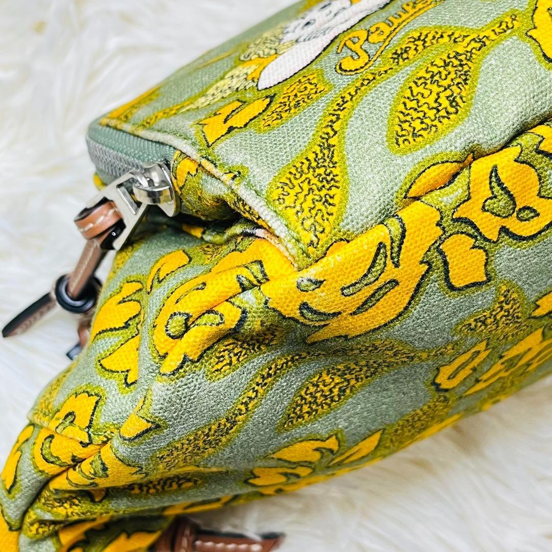 【希少】LOEWE × Paula's Ibiza ウエストポーチ 総柄