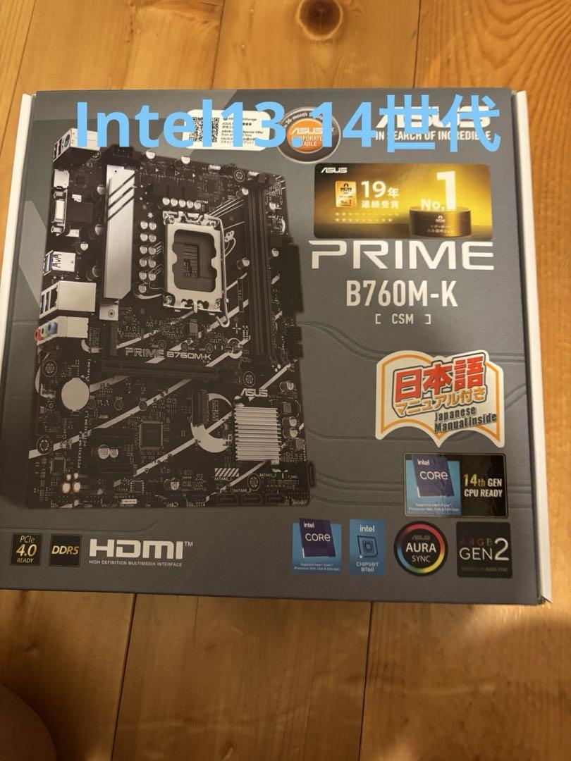 マザーボード ASUS PRIME b760m k csm d5 argb