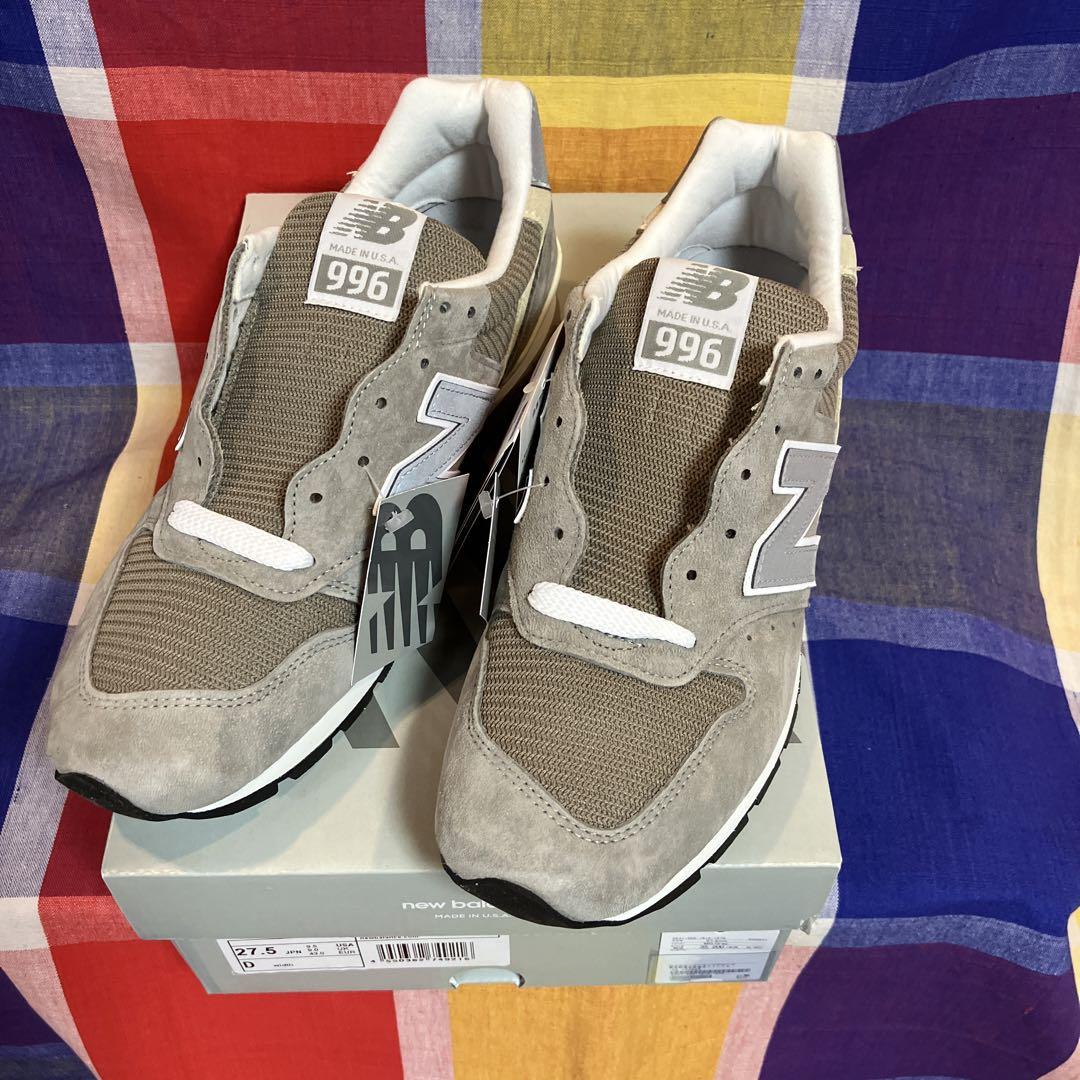 New Balance/U996GR 27.5 画像1