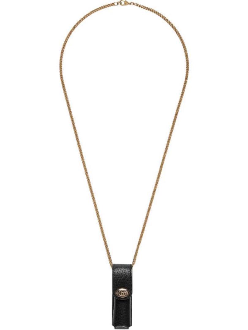 GUCCI グッチ リップケース ネックレス - メルカリ GUCCI グッチ リップケース ネックレス - メルカリ