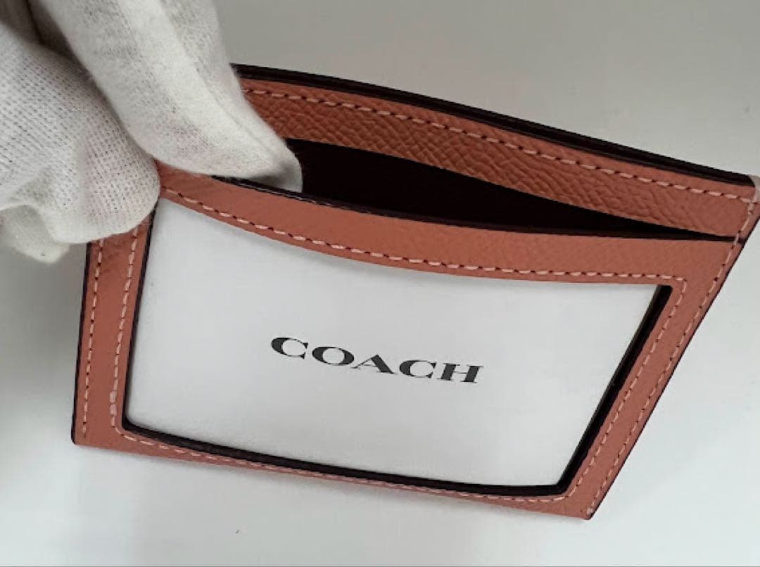 ☆正規品☆ COACH コーチ カードケース CH145 ピンク ☆正規品☆ COACH コーチ カードケース CH145 ピンク