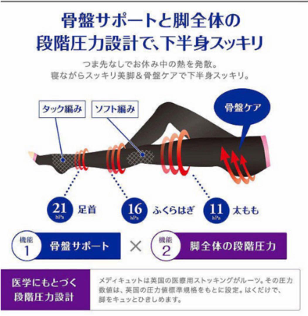 新品未使用メディキュット Lサイズ 日本の職人技 新品未使用メディキュット Lサイズ 日本の職人技
