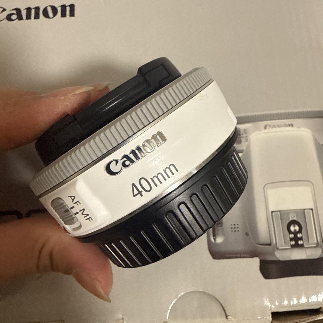 【美品✨希少ホワイト】Canon EOS Kiss X7 ホワイト レンズ2本