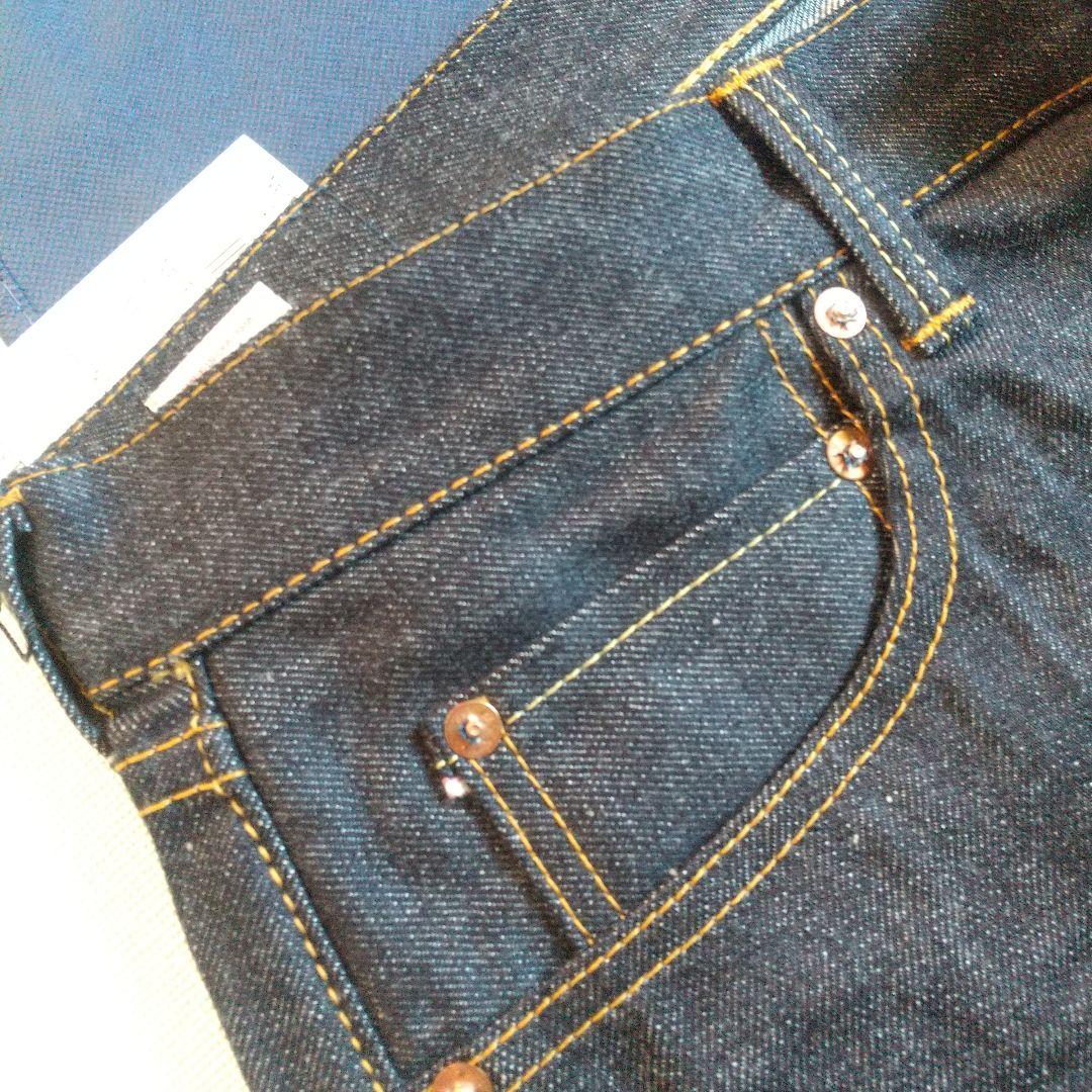 新品W38桃太郎ジーンズ13oz出陣ボタンフライ
