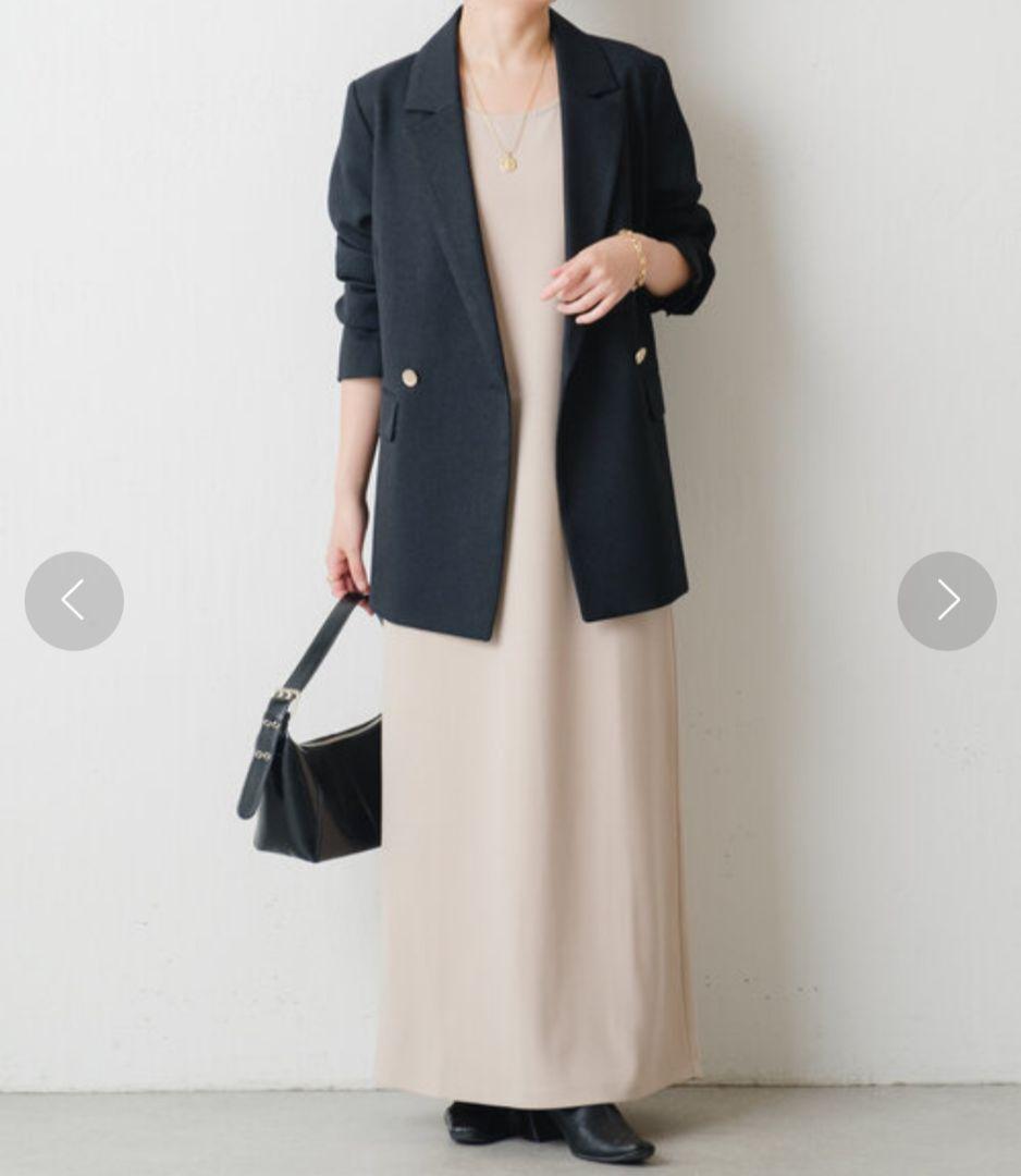 着用回数少 マックスマーラ 大きいサイズ &CO カシュクールマキシ丈