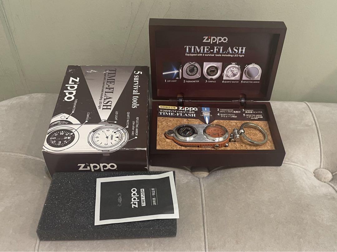 Zippo TIME-FLASH 多機能キーホルダー