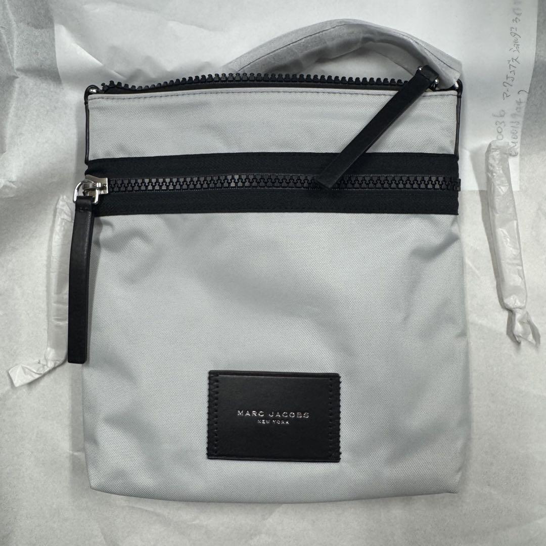 Marc Jacobs ショルダーバッグ グレー レザー