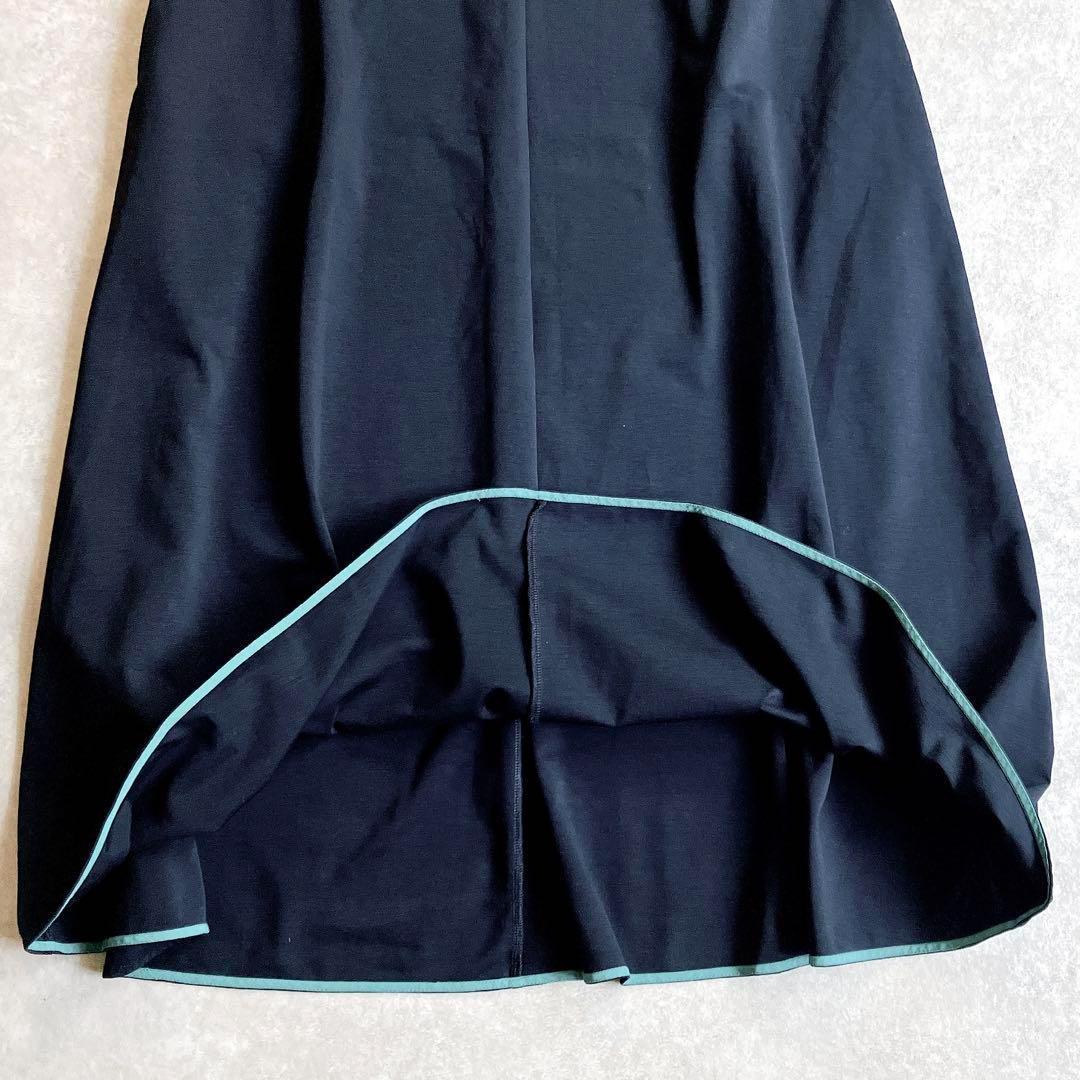 美品 デミルクスビームス ノースリーブワンピース ジャージー