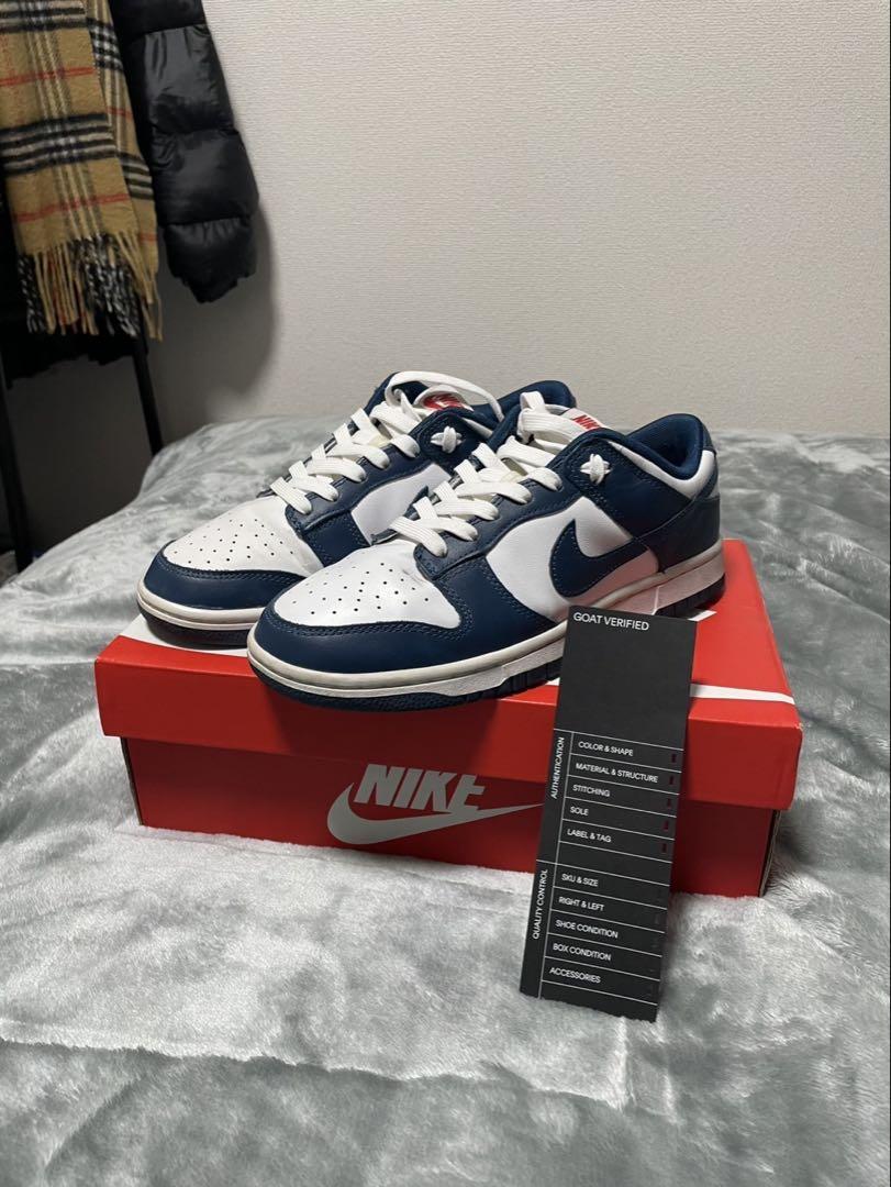 Nike Dunk Low ネイビー/ホワイト 未使用