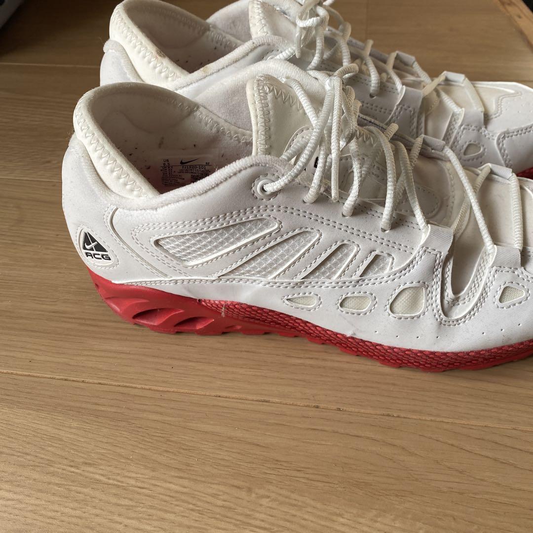 ACG ホワイト/レッド スニーカー