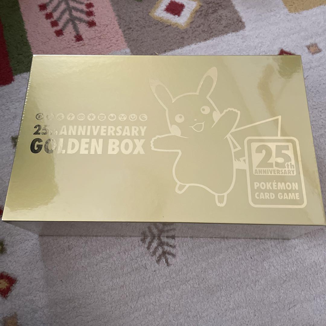 NEW限定品】 ポケモンカード 25th anniversary goldenbox 新品未開封