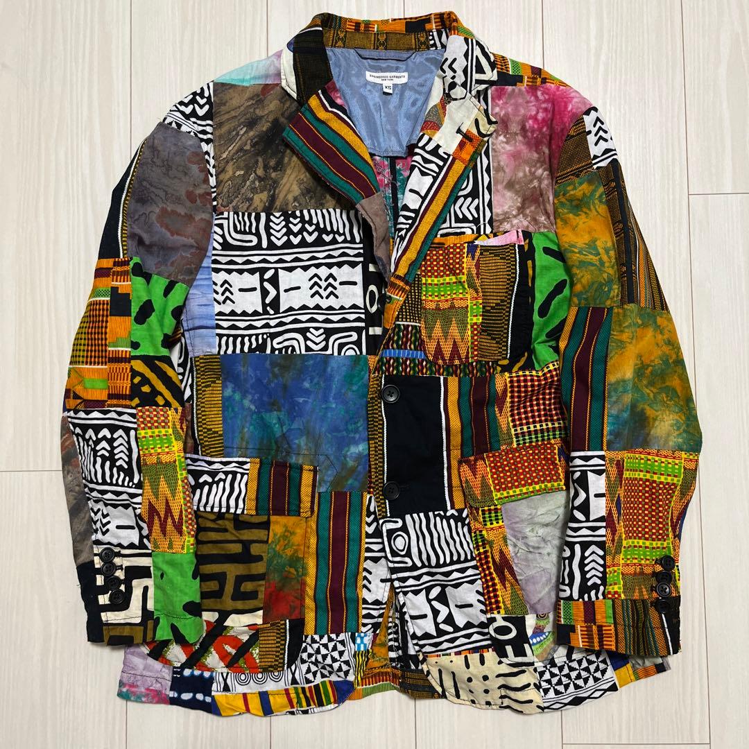 engineered garments アフリカンバティック柄ジャケット XS 【お得