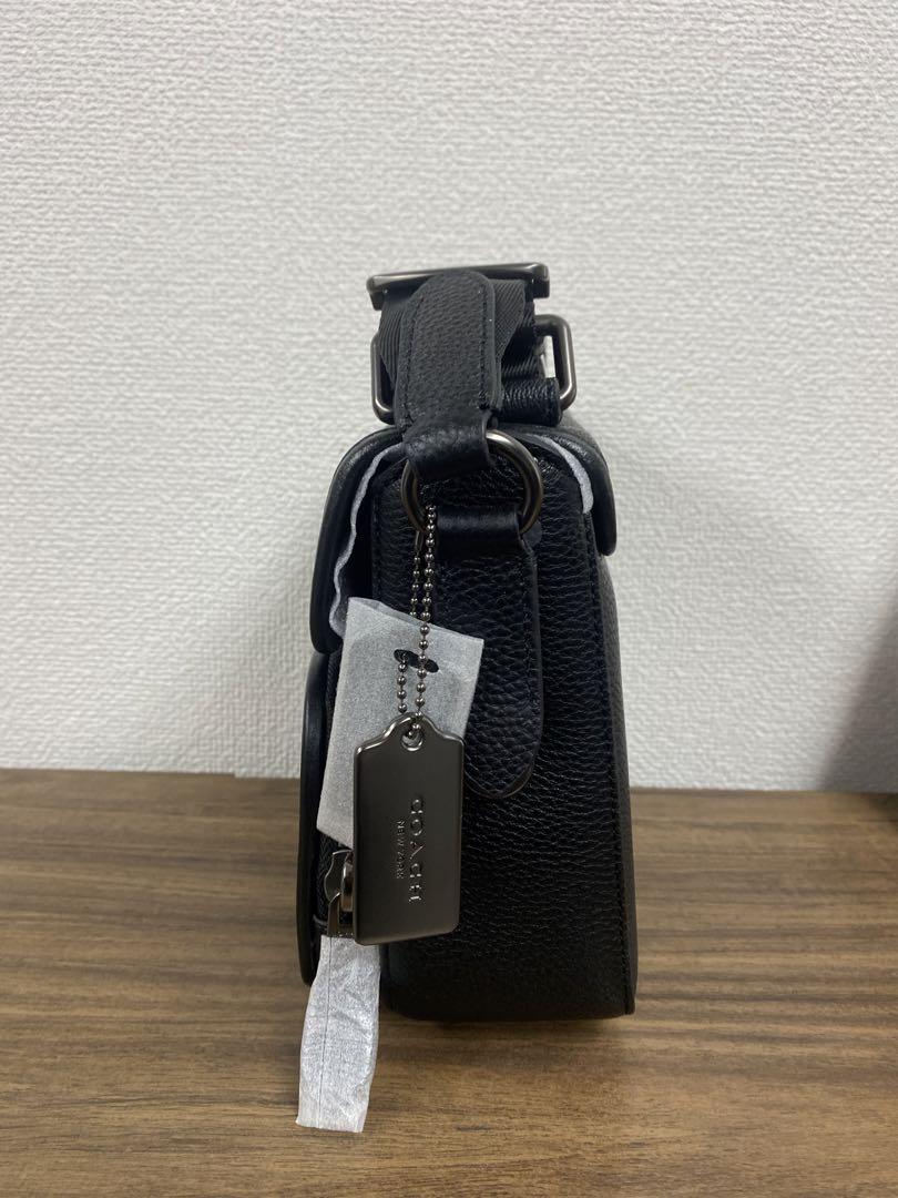 新品・未使用 コーチ サリバン フラップ クロスボディ シグネチャー キャンバス