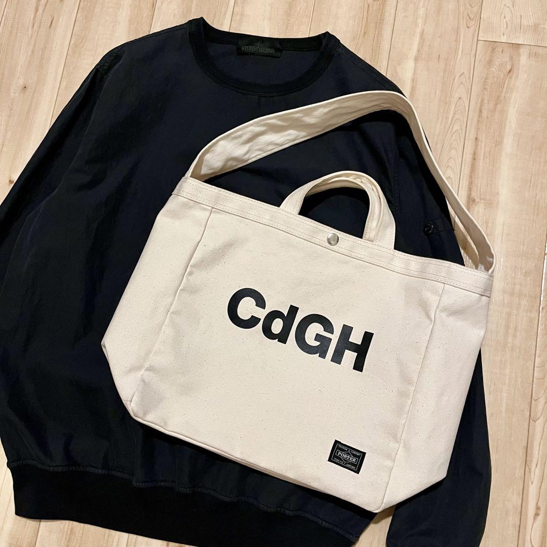 Black PORTER Edition Helmet Tote by Comme des Garçons Homme